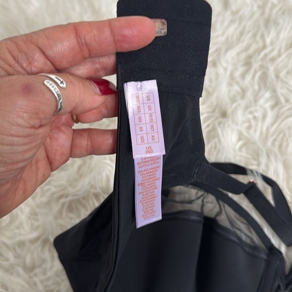 SAVAGE X FENTY NOT SORRY MICROFIBER & LACE HALF CUP BRA - Picture 8 of 9